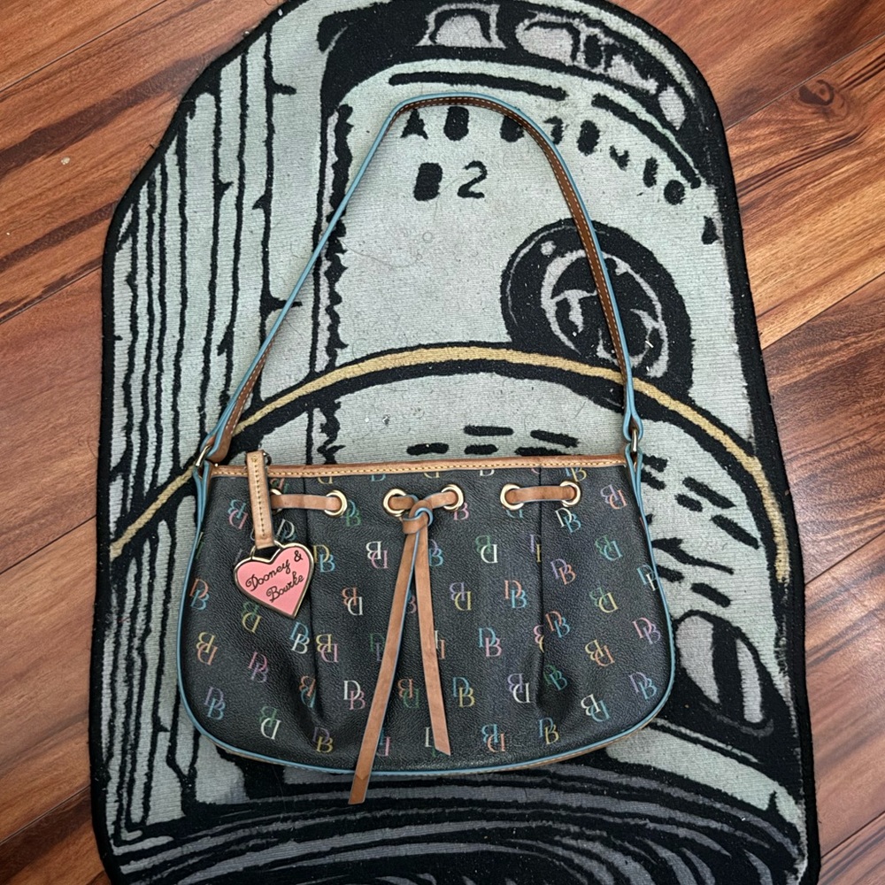 Dooney & Bourke Multicolor Signature Shoulder Bag